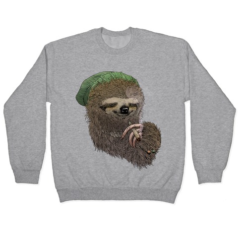 sloth pullover