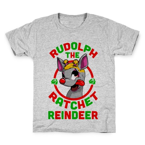 Rudolph the Ratchet Reindeer Kids T-Shirt