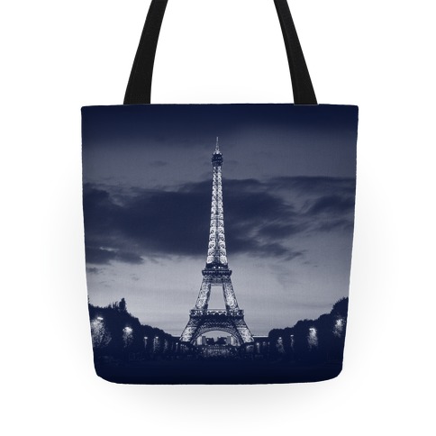 Eiffel Tower Tote (Navy) Tote