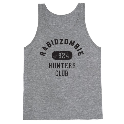 RabidZombie Hunters Club Hoodie Tank Top