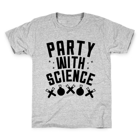 Party With Science! Kids T-Shirt