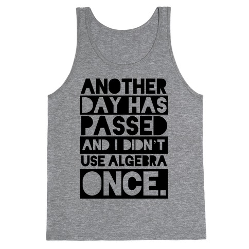 Useless Algebra Tank Top
