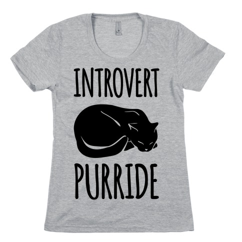 Introvert Purride Womens T-Shirt