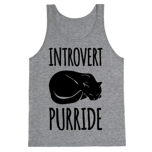 Introvert Purride Tank Top