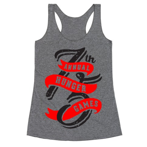 75th Annual Hunger Games Racerback Tank Top