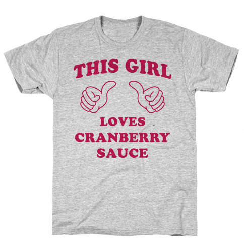 cranberry sauce shirt