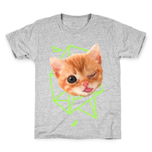Miley Cat Head Kids T-Shirt
