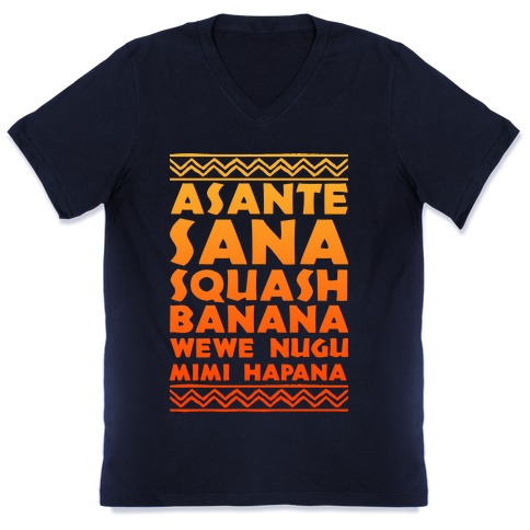 asante sana squash banana shirt