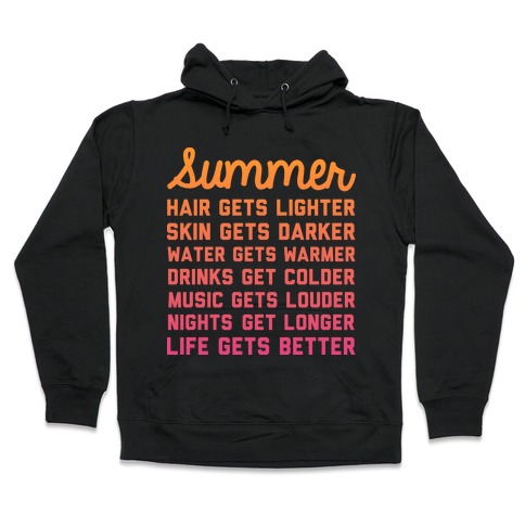 Summer Time Hooded Sweatshirt