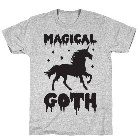 Magical Goth Unicorn T-Shirt