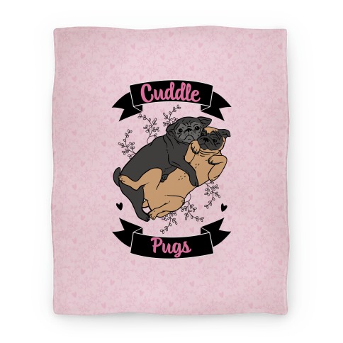 Cuddle Pugs Blanket