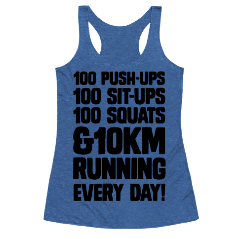 100 pushups, 100 sit-ups, 100 squats and 10 km Running Every Day ...