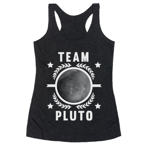 Team Pluto Racerback Tank Top