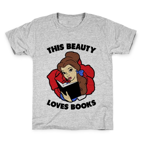 This Beauty Loves Books Kids T-Shirt