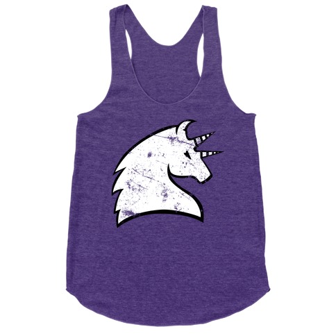 Pandora Unicorn Racerback Tank Tops | LookHUMAN