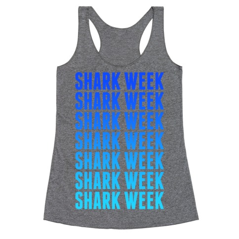Shark Week Racerback Tank Top