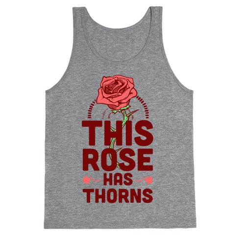 This Rose Has Thorns Tank Top