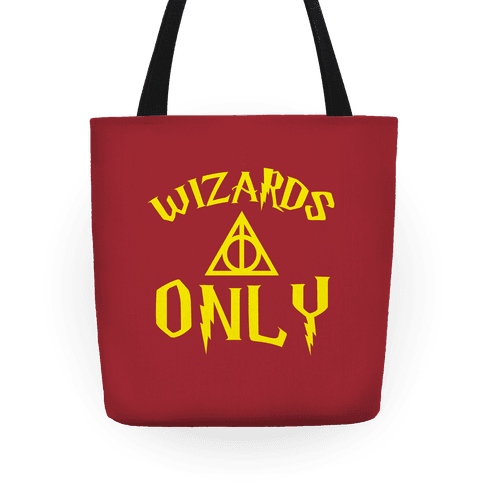 Wizards Only - Tote Bag - HUMAN