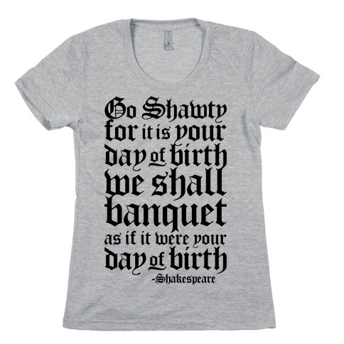 Shakespeare Party Womens T-Shirt