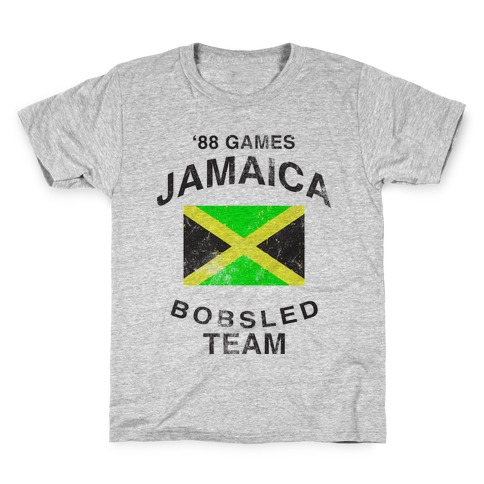 Jamaica Bobsled Team (Vintage Tank) Kids T-Shirt