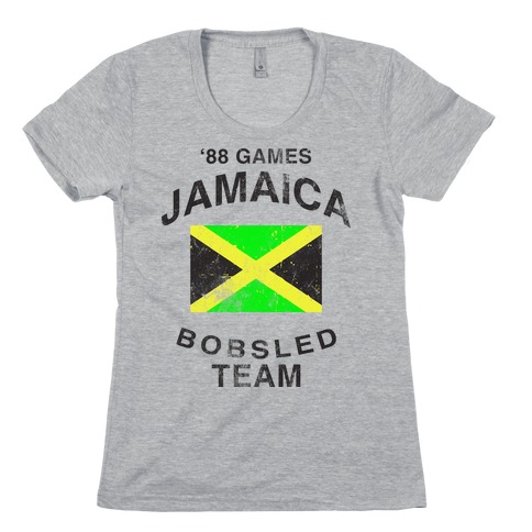 Jamaica Bobsled Team (Vintage Tank) Womens T-Shirt