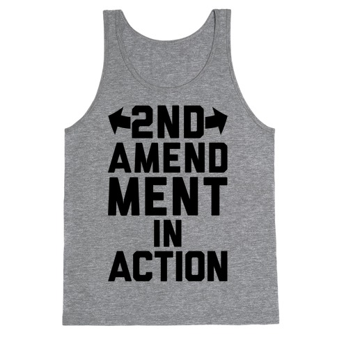 2nd Amendment In Action Tank Top
