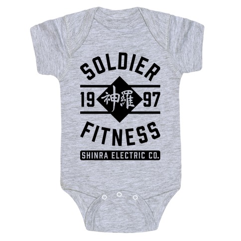 Soldier Fitness Baby One-Piece