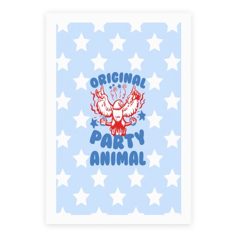 Original Party Animal Poster
