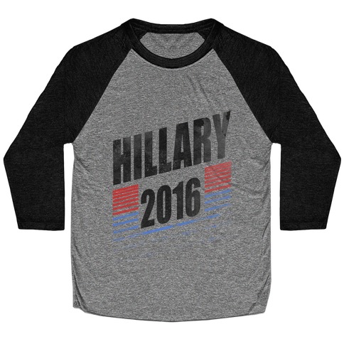Hillary Clinton 2016 Baseball Tee