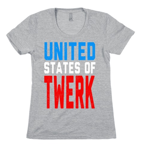 United States of TWERK (Juniors) Womens T-Shirt