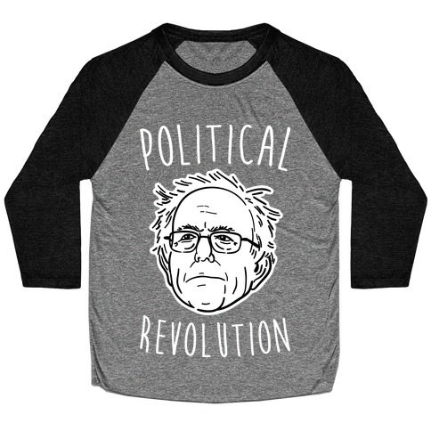 Bernie Political Revolution Baseball Tee