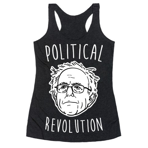 Bernie Political Revolution Racerback Tank Top