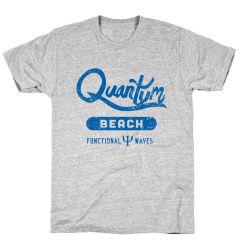 Quantum Beach - Wave Function T-Shirt