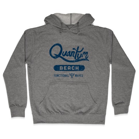 Quantum Beach - Wave Function Hooded Sweatshirt