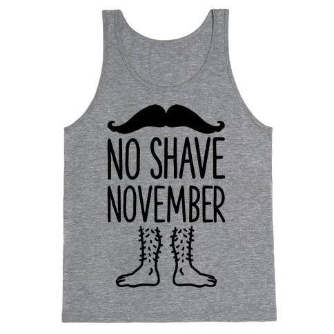 No Shave November Tank Top