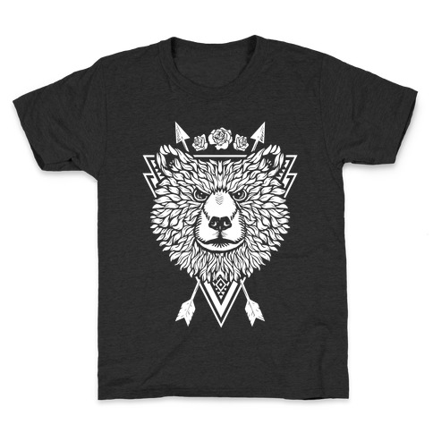 Indie Warrior Bear Kids T-Shirt