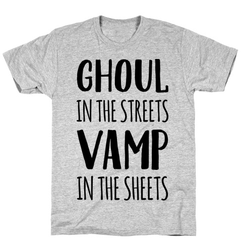 Ghoul In The Sheets Vamp In The Sheets T-Shirt