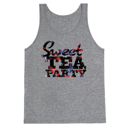 Sweet Tea Party (Colors) Tank Top