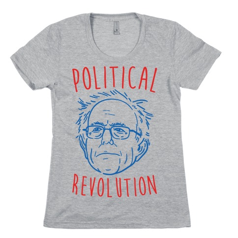 Bernie Political Revolution Womens T-Shirt