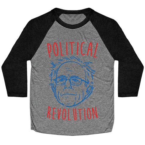 Bernie Political Revolution Baseball Tee