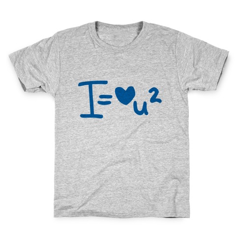 I Love You2 (Algebra Love) Kids T-Shirt