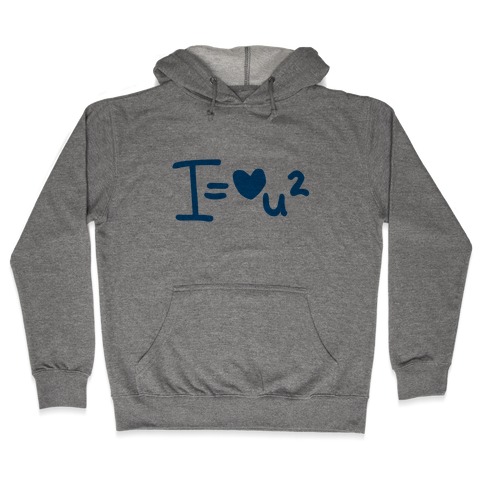 I Love You2 (Algebra Love) Hooded Sweatshirt