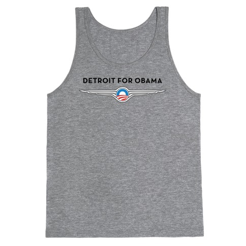 Detroit for Obama Tank Top