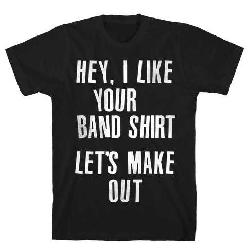 now start a band shirt