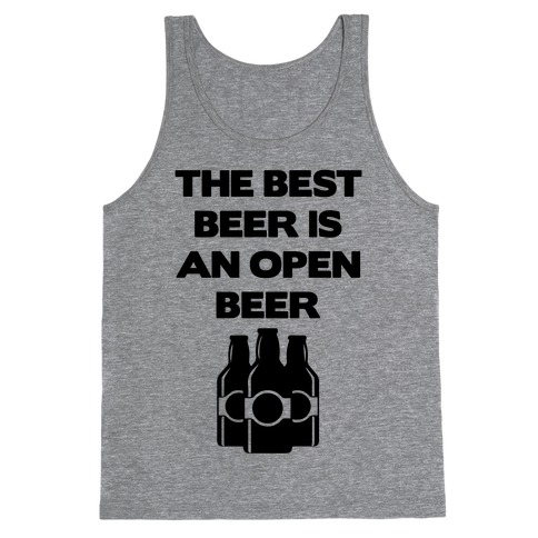 Open Beer Tank Top