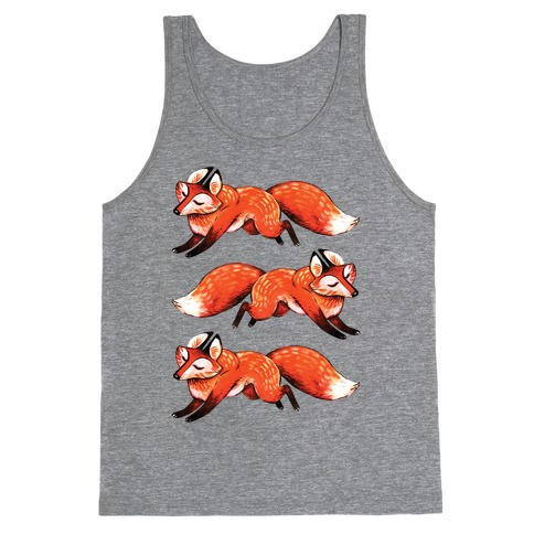 Running Foxes Tank Top