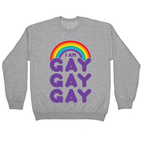 I Am Gay Gay Gay Pullover