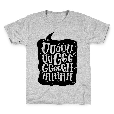 Ugh Speech Bubble Kids T-Shirt