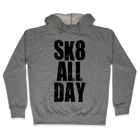 Skater Zip Sk8r Hooded Sweatshirts Lookhuman