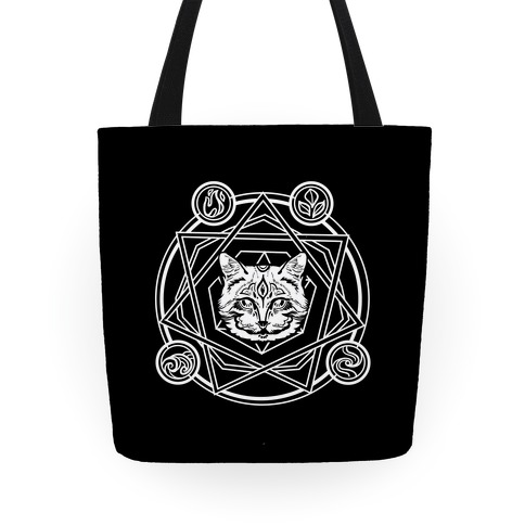 Witch's Cat: The Elements Tote